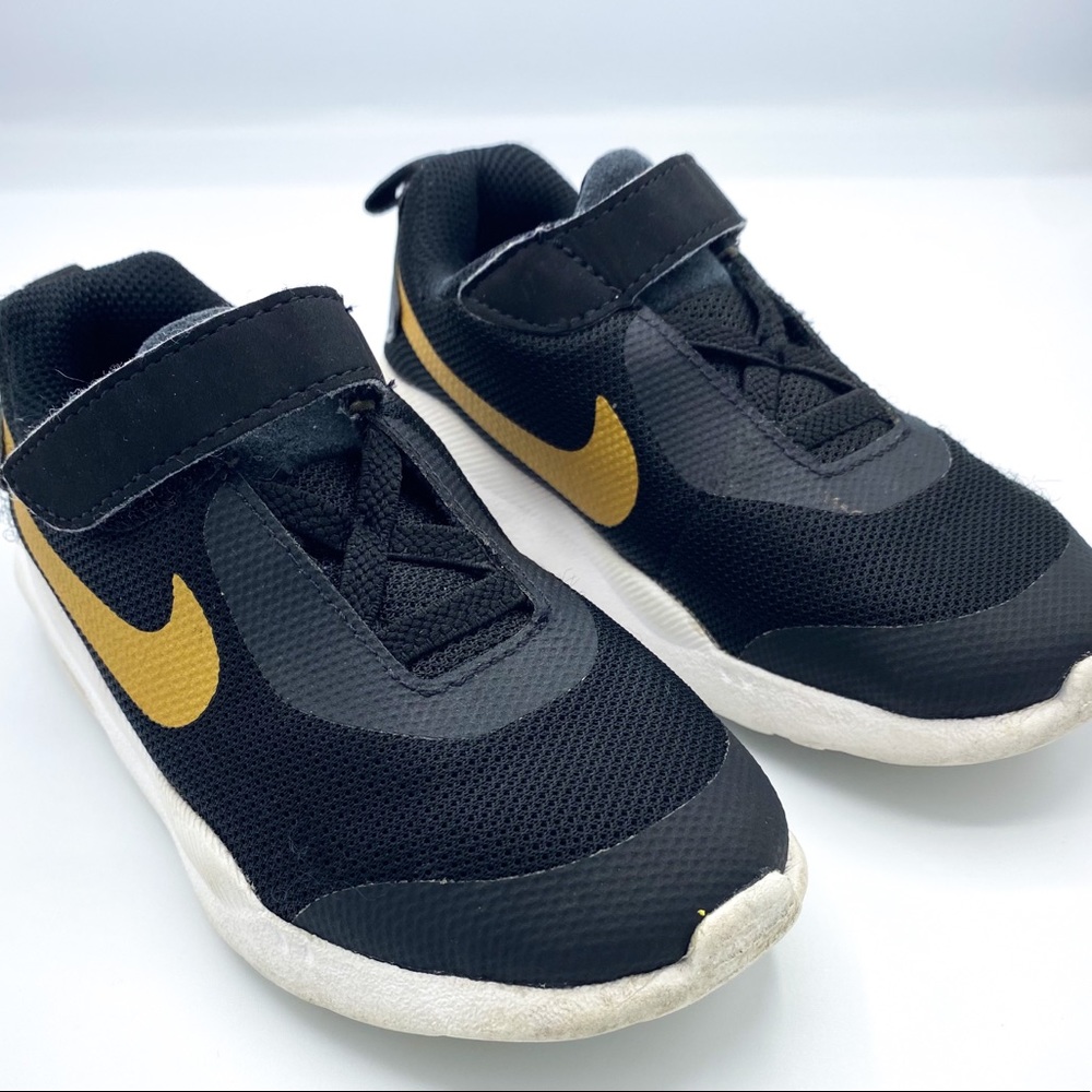 ❌SOLD❌ Nike Air Max Oketo Vtb Tdv Black Gold Toddler AT6658-001 Size 9c